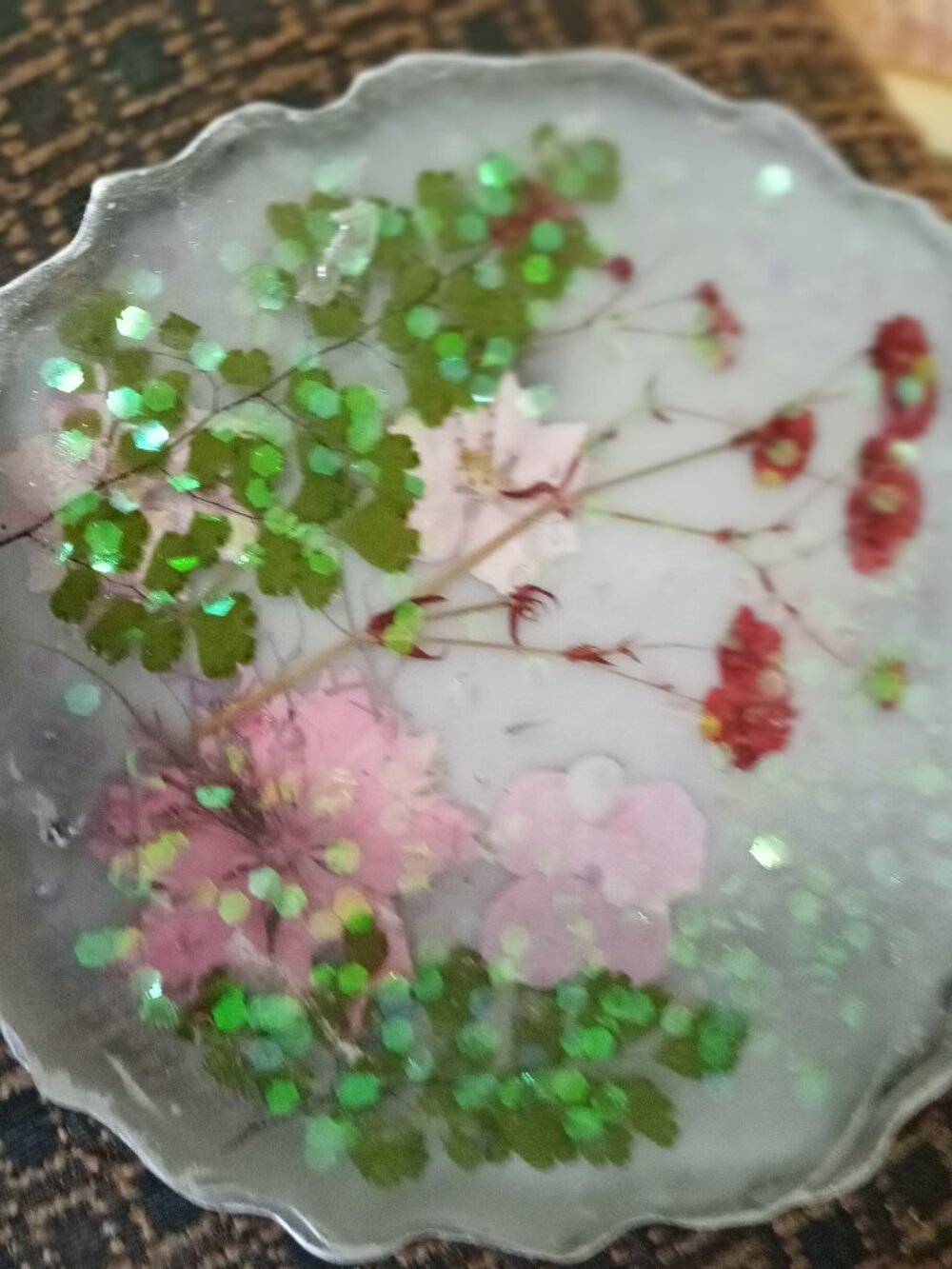 PRETTY HANDMADE TRAY